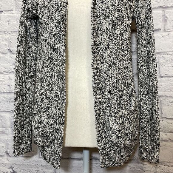 GARAGE Open Front Hooded Knit Cardigan Size Extra Small/Small - Picture 4 of 8